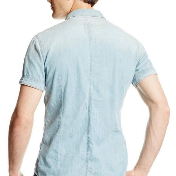 G-Star Cromart Destroyed Dress Shirt - Picture 2 of 10